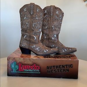 Authentic Laredo Western Cowboy Boots